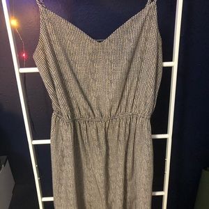 Nordstrom sleeveless dress with polka dots